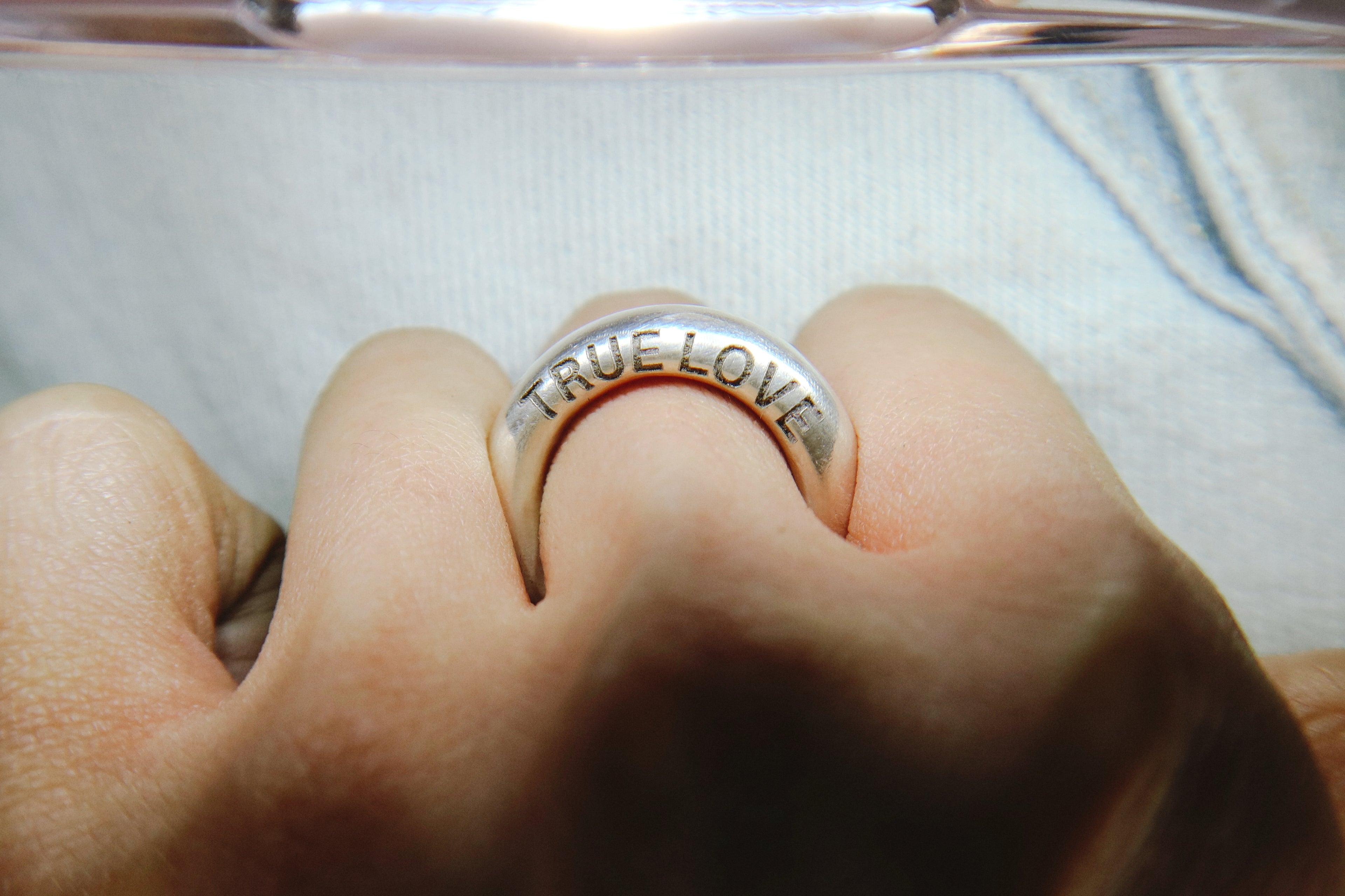 Love Letters Ring {Custom Engraved
