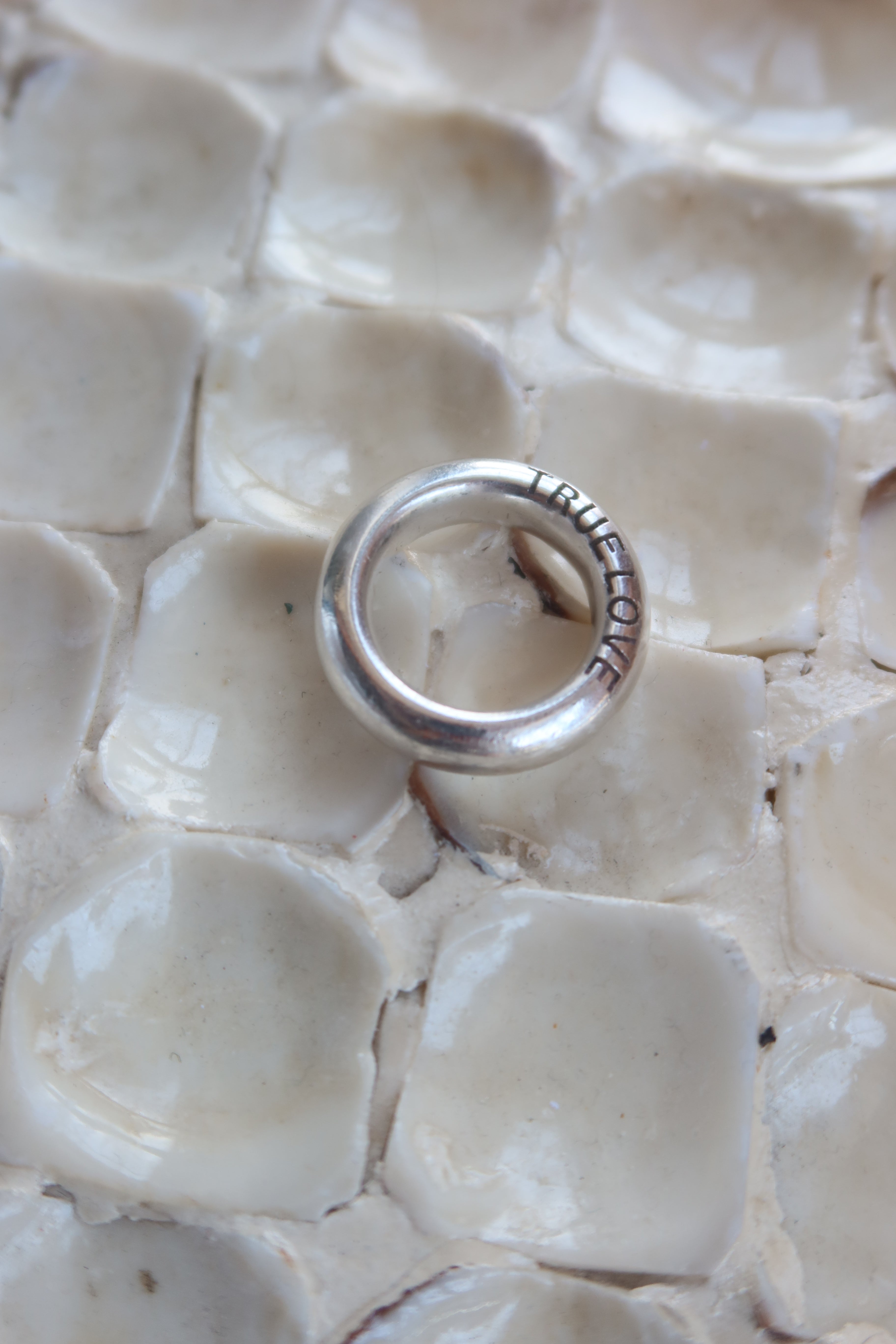 Love Letters Ring {Custom Engraved