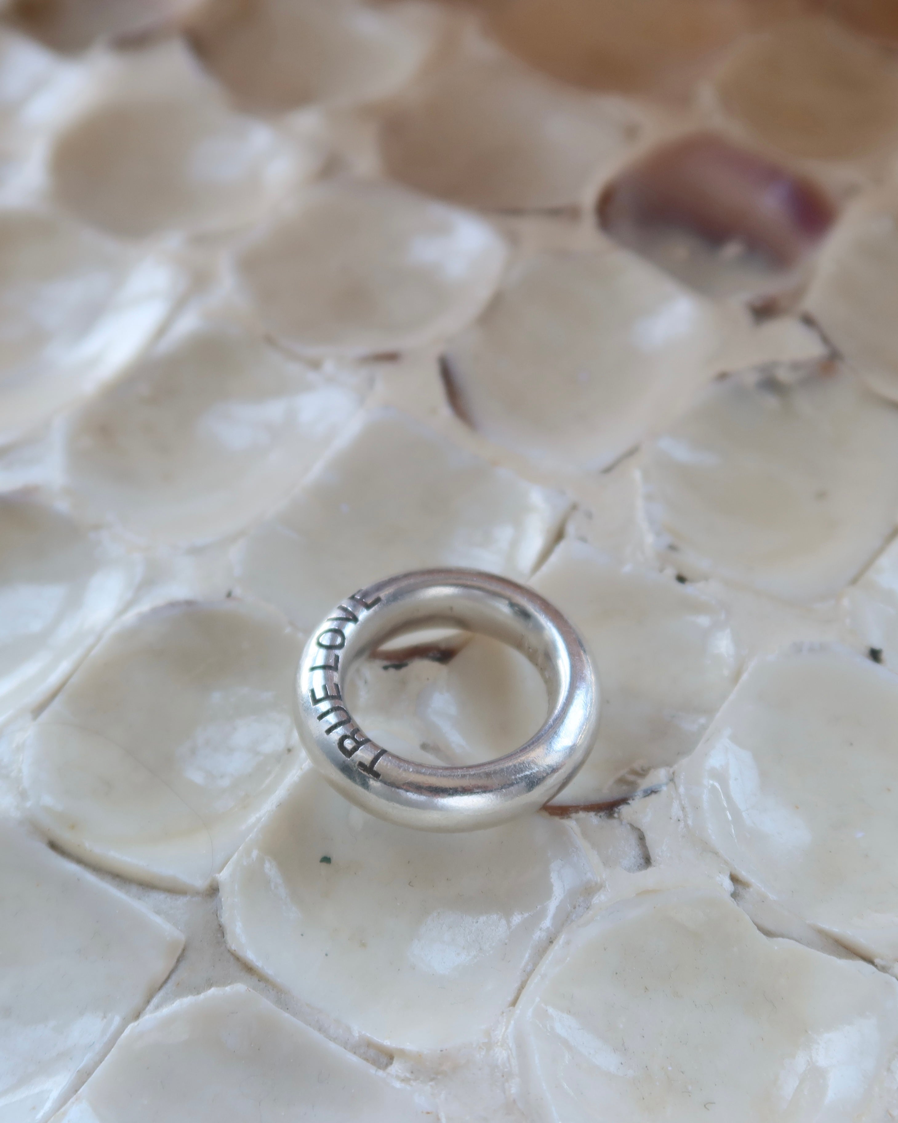 Love Letters Ring {Custom Engraved
