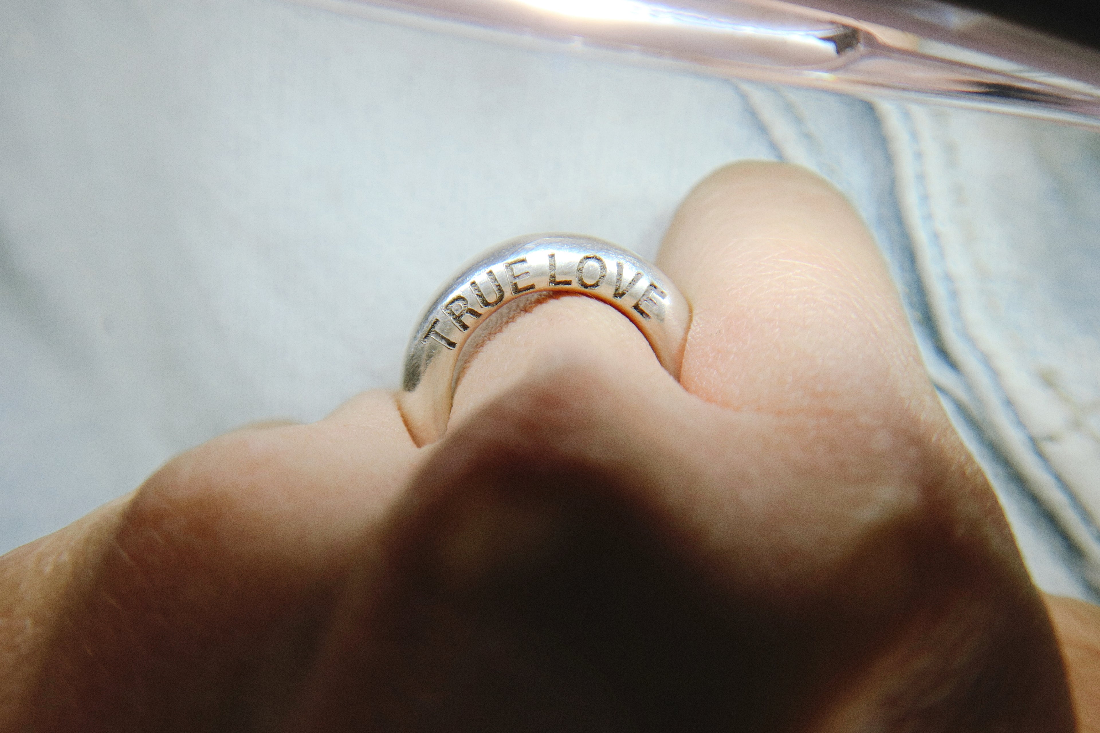 Love Letters Ring {Custom Engraved