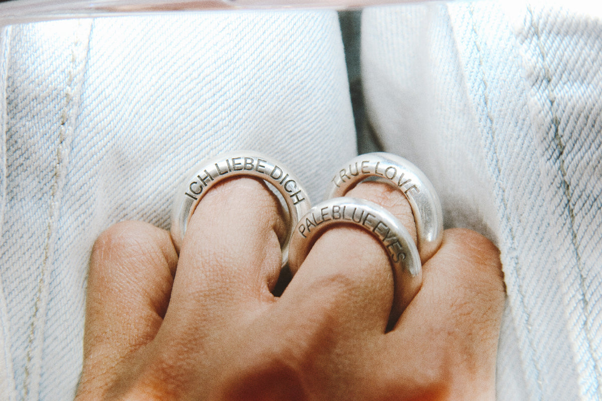 Love Letters Ring {Custom Engraved